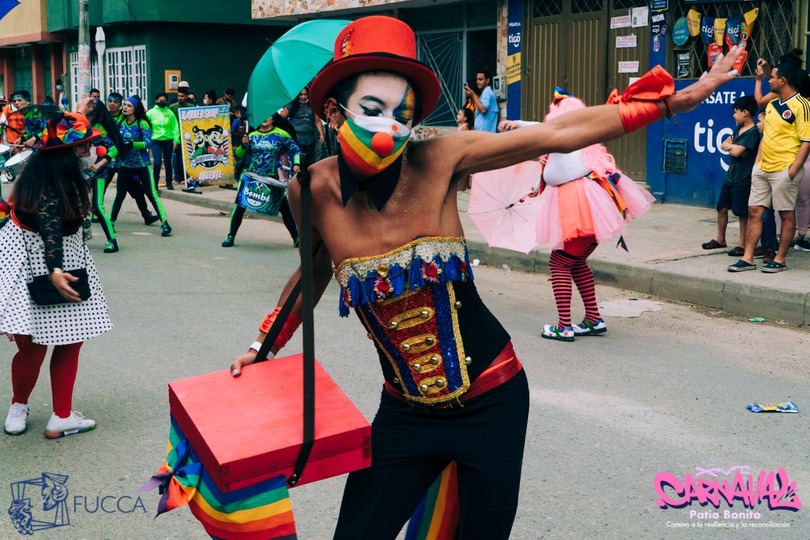Kennedy también tiene su Carnaval la fiesta del barrio Patio Bonito que une a la comunidad