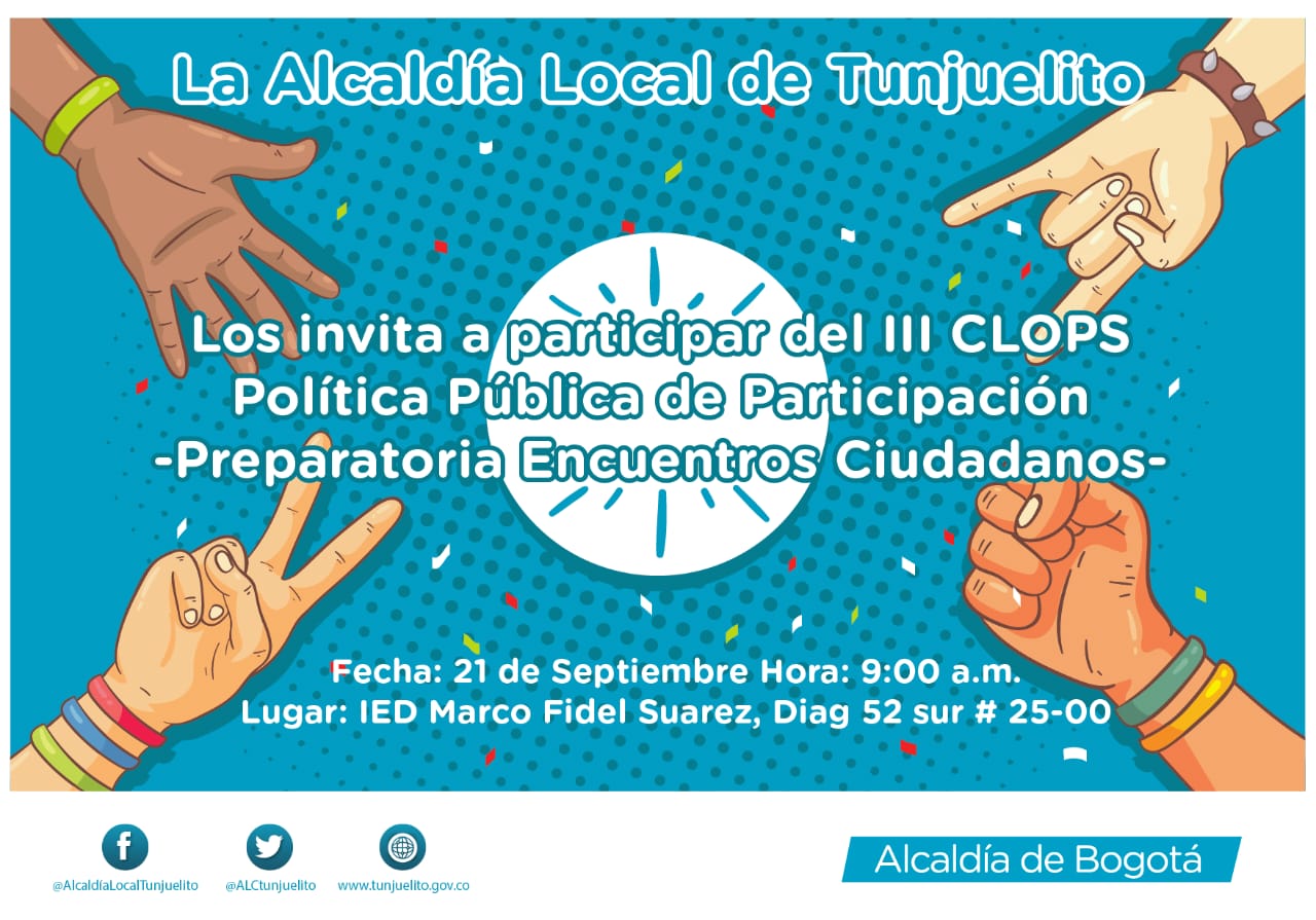 cuatro manos señalizando desde los costados con información