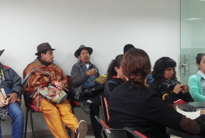 Los representantes de las comunidades étnicas locales brindaron sus aportes e ideas