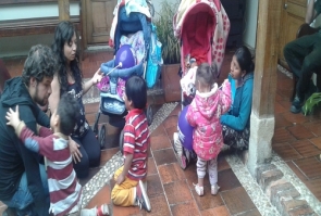 Programa Nidos del IDARTES en la Candelaria