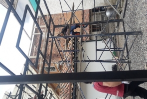 Elaboración de estructuras para la Huerta