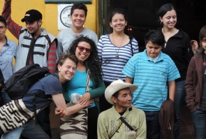 Integrantes de la Agrupación Colectivo Discursos y Prácticas Trans Populares