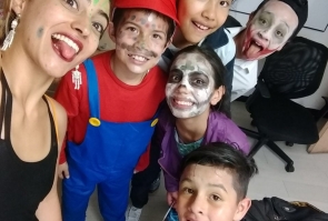 Cada niño y niña, acudió con su mejor disfraz