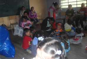 Taller con los niños y niñas
