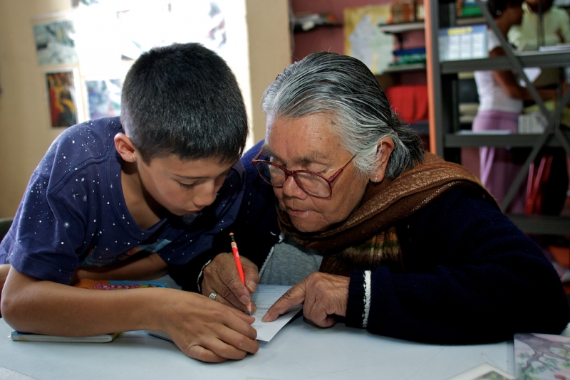 Promoción de lectura en familia