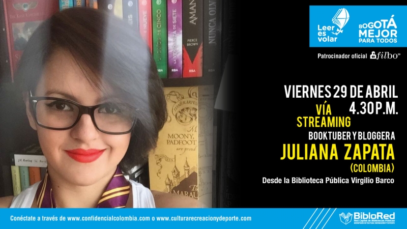 Juliana Zapata en vivo en la biblioteca Virgilio Barco 