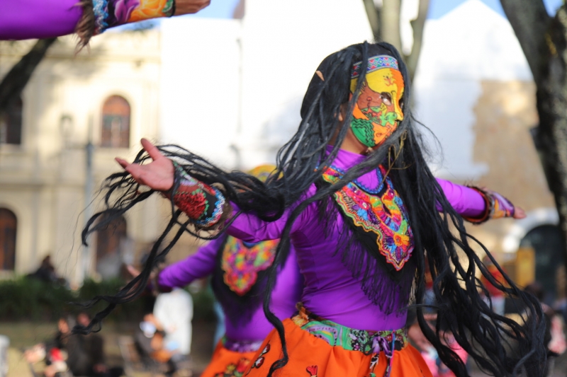 Mujer bailando