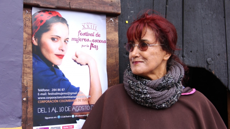 Patricia Ariza, actriz, dramaturga y poeta