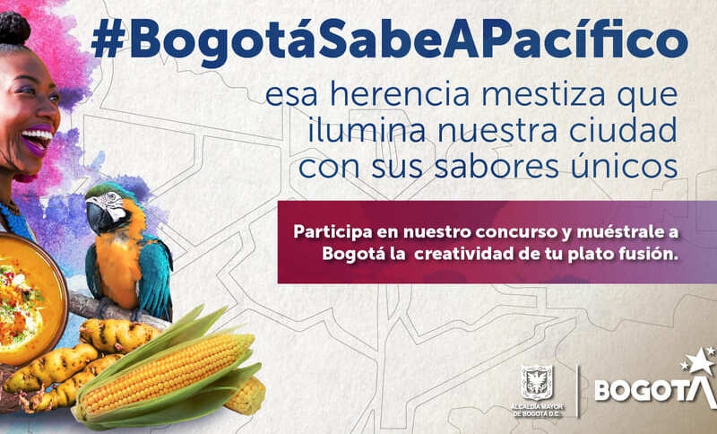 Mujer afro #BogotáSAbeAPacífico es herencia mestiza que ilumina nuestra ciudad con sus sabores únicos