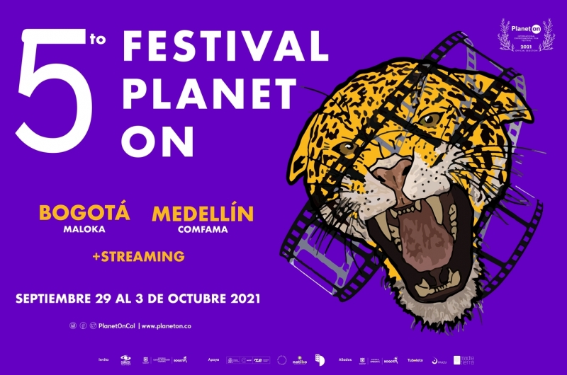 Festival Planet On del 29 de septiembre al 3 de octubre - Cabeza de tigre con cinta de película